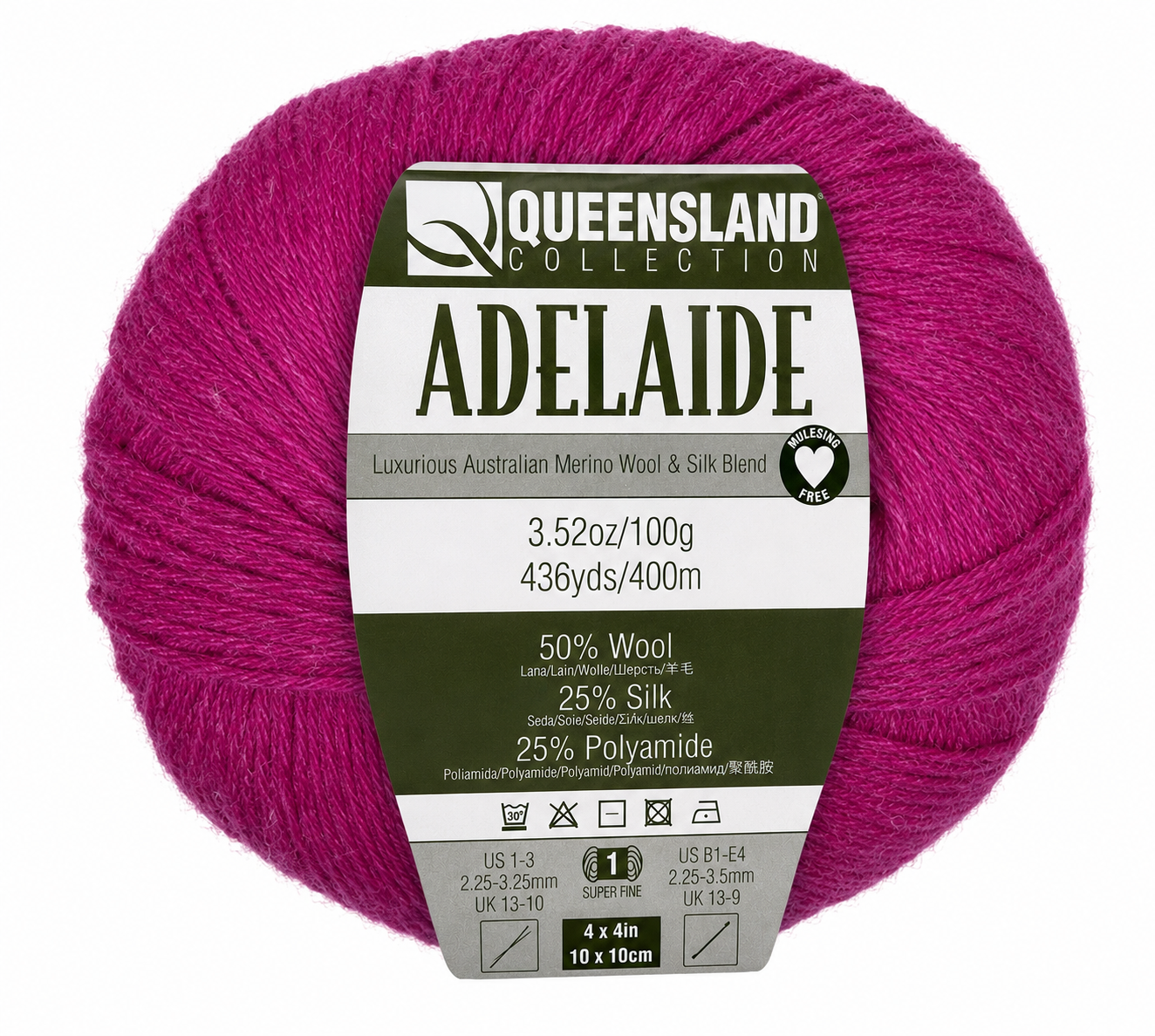 Queensland Adelaide - Lotus (Color #109) - FULL BAG SALE (5 SKEINS)