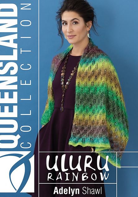 Adelyn Shawl - A Queensland Uluru Pattern (PDF File)