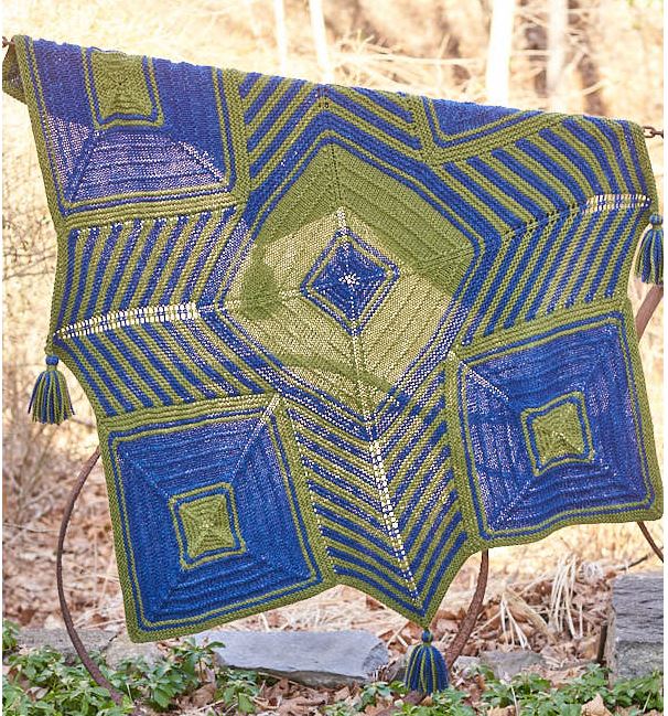 A Berroco Lanas Quick Pattern - Ailis Blanket (PDF)