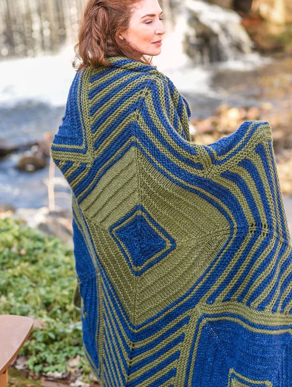 A Berroco Lanas Quick Pattern - Ailis Blanket (PDF)