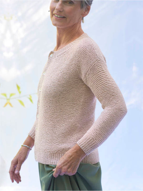 A Berroco Farro Pattern - Albany Cardigan (PDF File)