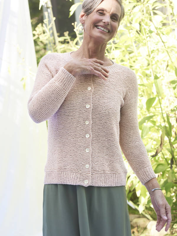 A Berroco Farro Pattern - Albany Cardigan (PDF)