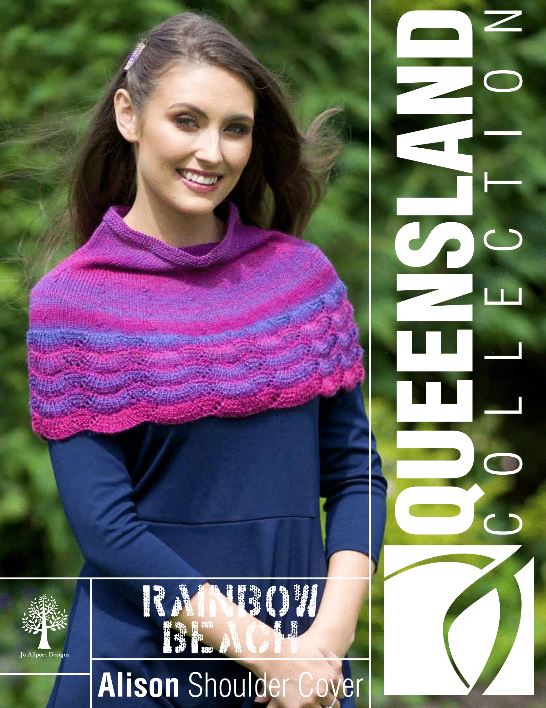 A Queensland Rainbow Beach Pattern - Alison Shoulder Cover - PDF File