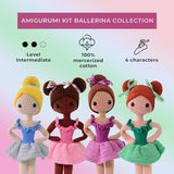 Circulo Crochet Ballerina Collection Amigurumi Kit (Color #3)