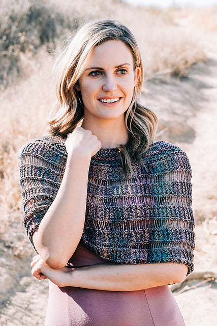 A Marmo Pattern - Almanor Poncho FREE with Purchases of 3 or more skeins of Marmo (One Pattern for each 5 Skein Purchase Please)