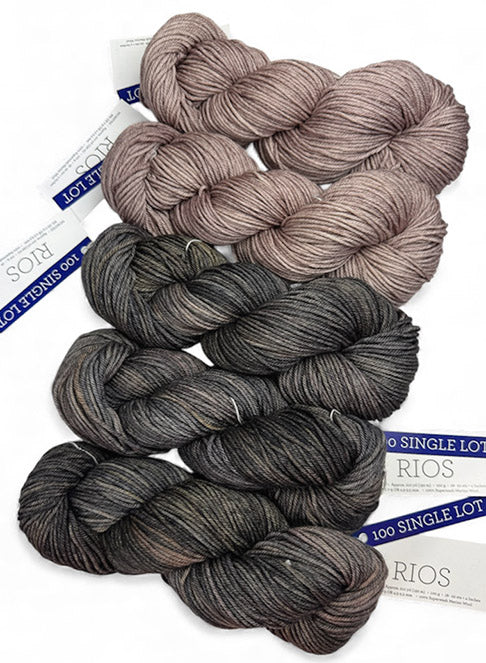 Malabrigo Rios One of a Kind - Almost Night (FIVE SKEINS)