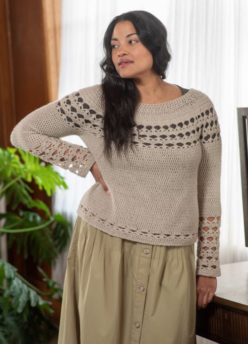 A Berroco Vento Crochet Pattern - Alondra (PDF)