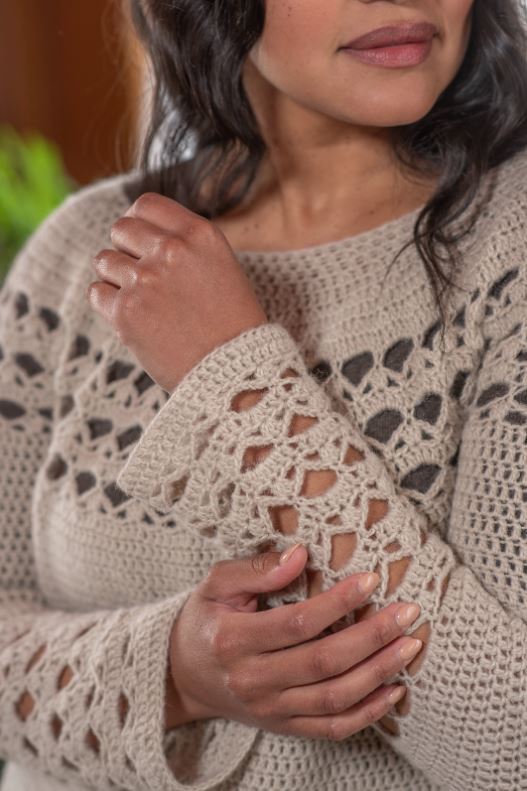 A Berroco Vento Crochet Pattern - Alondra (PDF)