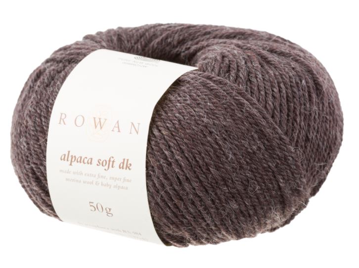 Rowan Alpaca Soft DK - Classic Brown (Color #204)