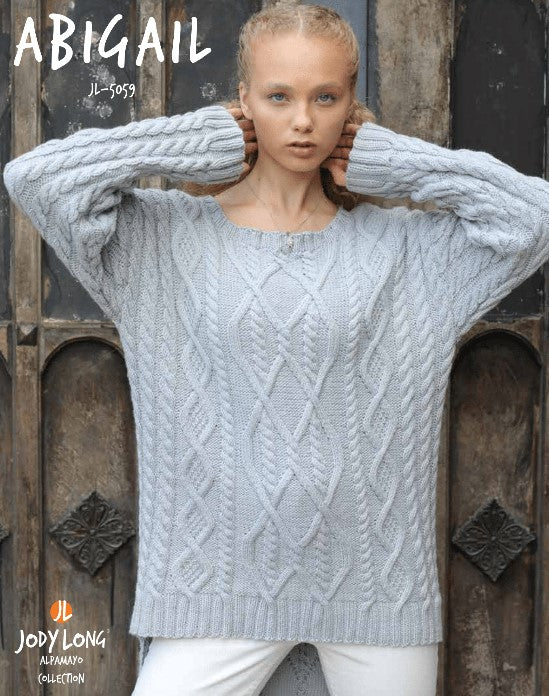 A Jody Long Alpamayo Pattern - Abigail Sweater (PDF)