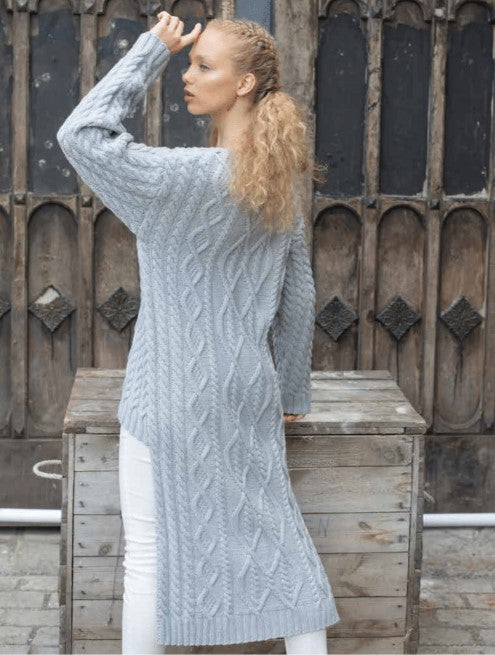 A Jody Long Alpamayo Pattern - Abigail Sweater (PDF)