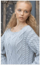 A Jody Long Alpamayo Pattern - Abigail Sweater (PDF File)