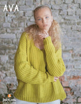 A Jody Long Alpamayo Pattern - Ava Sweater (PDF File)