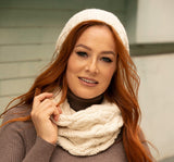 A Jody Long Alpamayo Pattern - Darcie Hat & Cowl (PDF File)