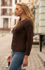 A Jody Long Alpamayo Pattern - Martha Sweater (PDF File)