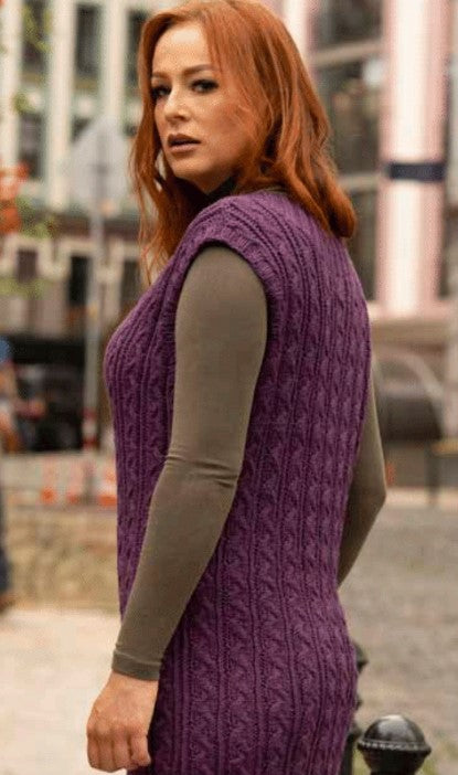 A Jody Long Alpamayo Pattern - Samantha Sweater (PDF File)