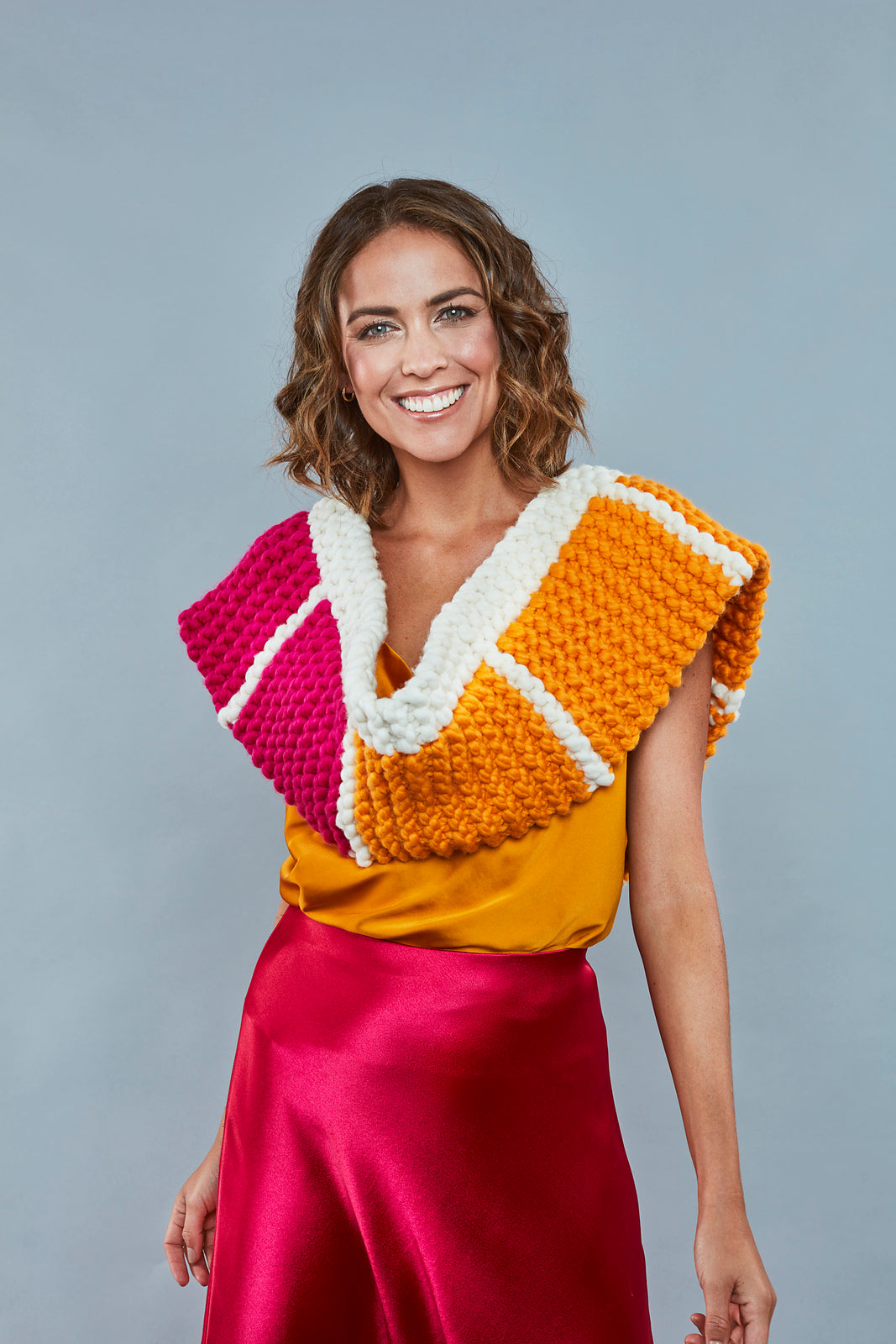 z FREE Amano Yana XL Pattern - Paola Colorblock Cowl (PDF)