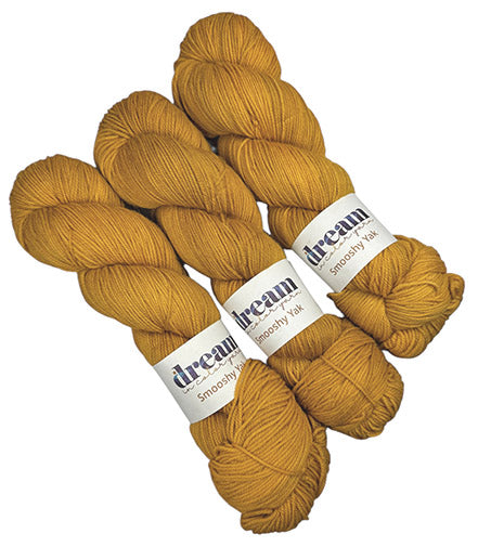 Dream in Color Smooshy Yak - Amber Glass (THREE SKEINS)
