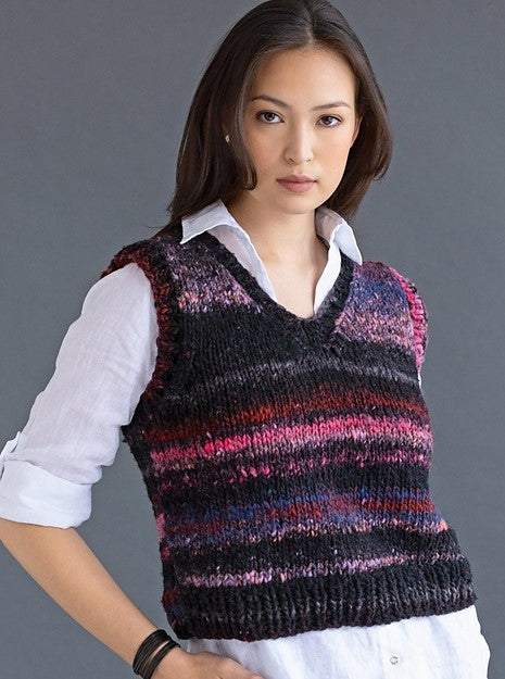 A Noro Bachi Pattern - Ambrosian Vest (PDF)