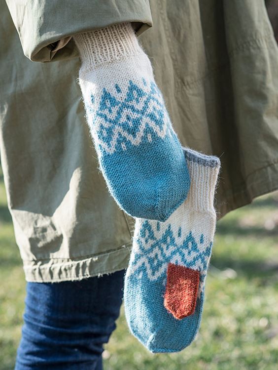 A Berroco Ultra Alpaca Light Pattern - Anahata Mittens & Hat (PDF File)