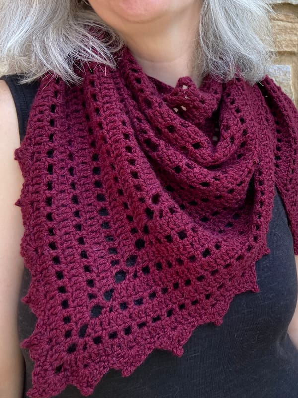 A Berroco Lucca Crochet Pattern - Aneta Shawl (PDF) - LINK IN DESCRIPTION, FREE PATTERN NO NEED TO ADD TO CART