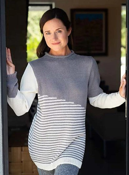 A GGH Volante Pattern - Angled Stripes Pullover 5900c (PDF)