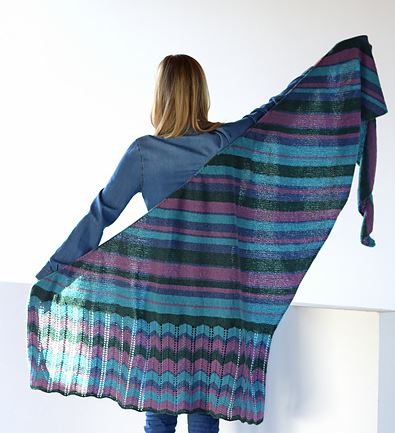 A Juniper Moon Patagonia Organic Merino Pattern - Antonia Wrap (PDF)