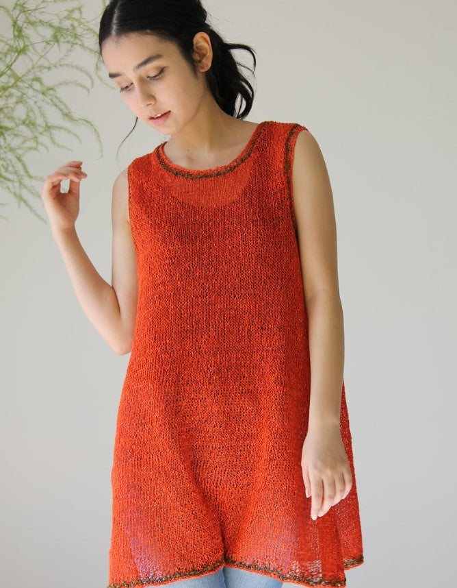 A Noro Asaginu Pattern - Aoi Sleeveless Tunic (PDF)