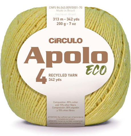 Circulo Apolo Eco 4/4 CAndy Yellow (Color #1074) on sale at Little Knits