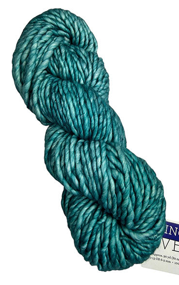 Malabrigo Noventa One of a Kind Colors - Aqua Heather - 125 Gram Hanks