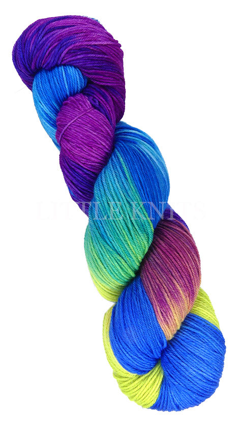 Araucania Huasco Sock Zig Zag - Hydrangea (Color #704) - FULL BAG SALE (5 skeins) Knitting and Crochet Yarn on sale at Little Knits