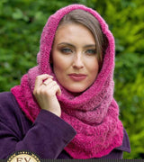 Euro Yarns Select Arenaria Pattern - Meredith Hooded Cowl (PDF) free knitting pattern at Little Knits