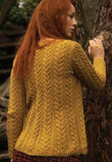 A Jody Long Alba Pattern - Arran Sweater - Free with Purchases of 4 Skeins of Alba (Print Pattern)