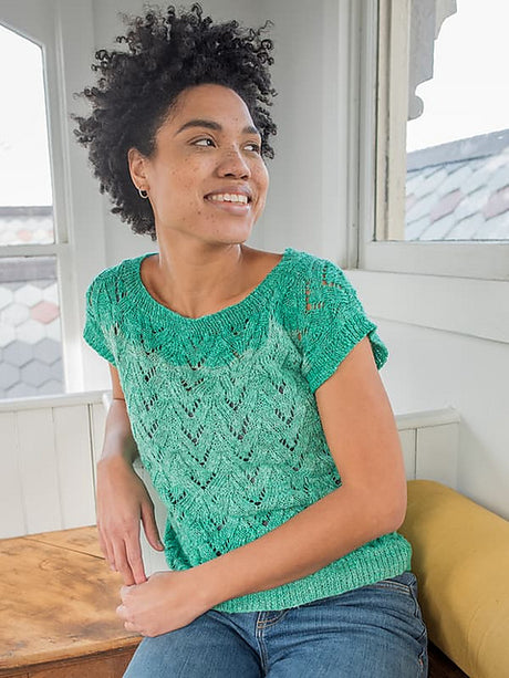 A FREE Berroco Pattern - Artemesia Top (PDF)