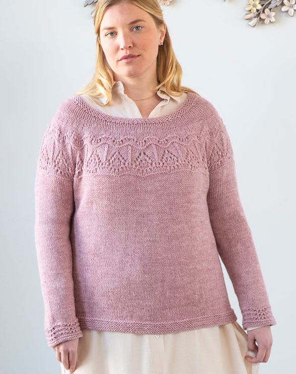 Auberge Sweater - A Berroco Lanas Pattern (PDF File)