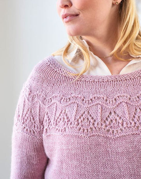 Auberge Sweater - A Berroco Lanas Pattern (PDF File)