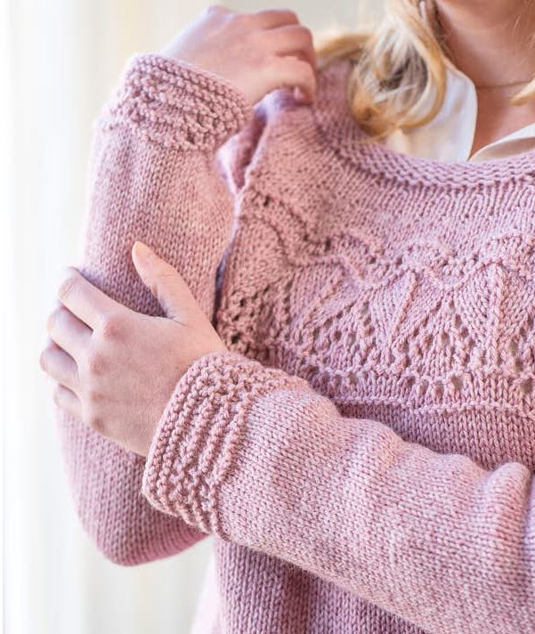 Auberge Sweater - A Berroco Lanas Pattern (PDF File)