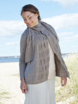 A Berroco Ultra Alpaca Pattern - Austru Cardigan (PDF)