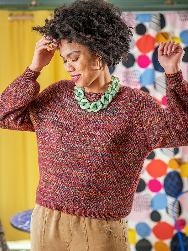 A Berroco Aerial and Carousel Pattern - Avalon Pullover (PDF)