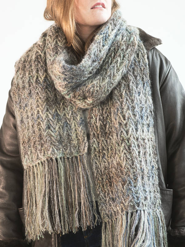 A Berroco Tiramisu Crochet Pattern - Avoca Scarf (PDF File)