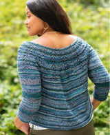 A Berroco Summer Sesame Pattern - Azzurra Cardigan (PDF)