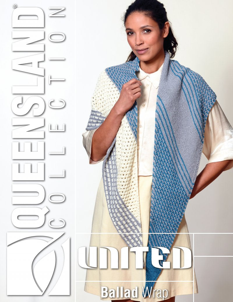 A Queensland United Pattern - Ballad Wrap (PDF)