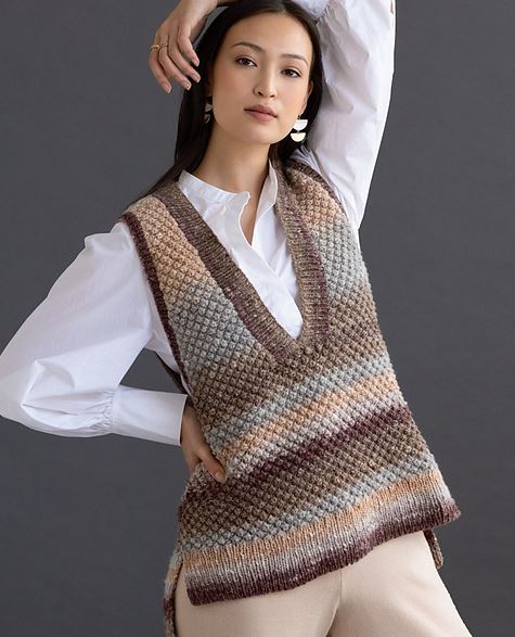 Noro Miyabi Pattern - Bartlette Vest #04 (PDF)