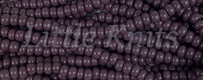Preciosa 6/0 Czech Seed Beads - Dark Purple (Color #23040)