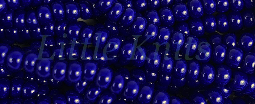 Preciosa 6/0 Czech Seed Beads - Blue (Color #33050) - In 75 gram hanks