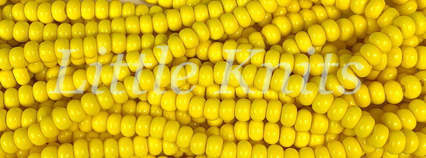 Preciosa 6/0 Czech Seed Beads - Dark Yellow Opaque(Color #83130)