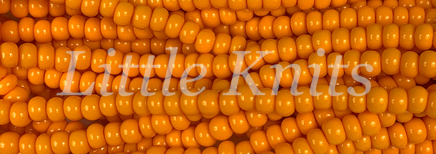 6/0 Preciosa Czech Seed Beads - Light Orange (Color #93110)