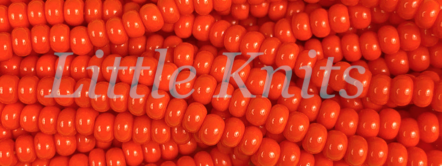 Preciosa 6/0 Czech Seed Beads - Orange (Color #93140)