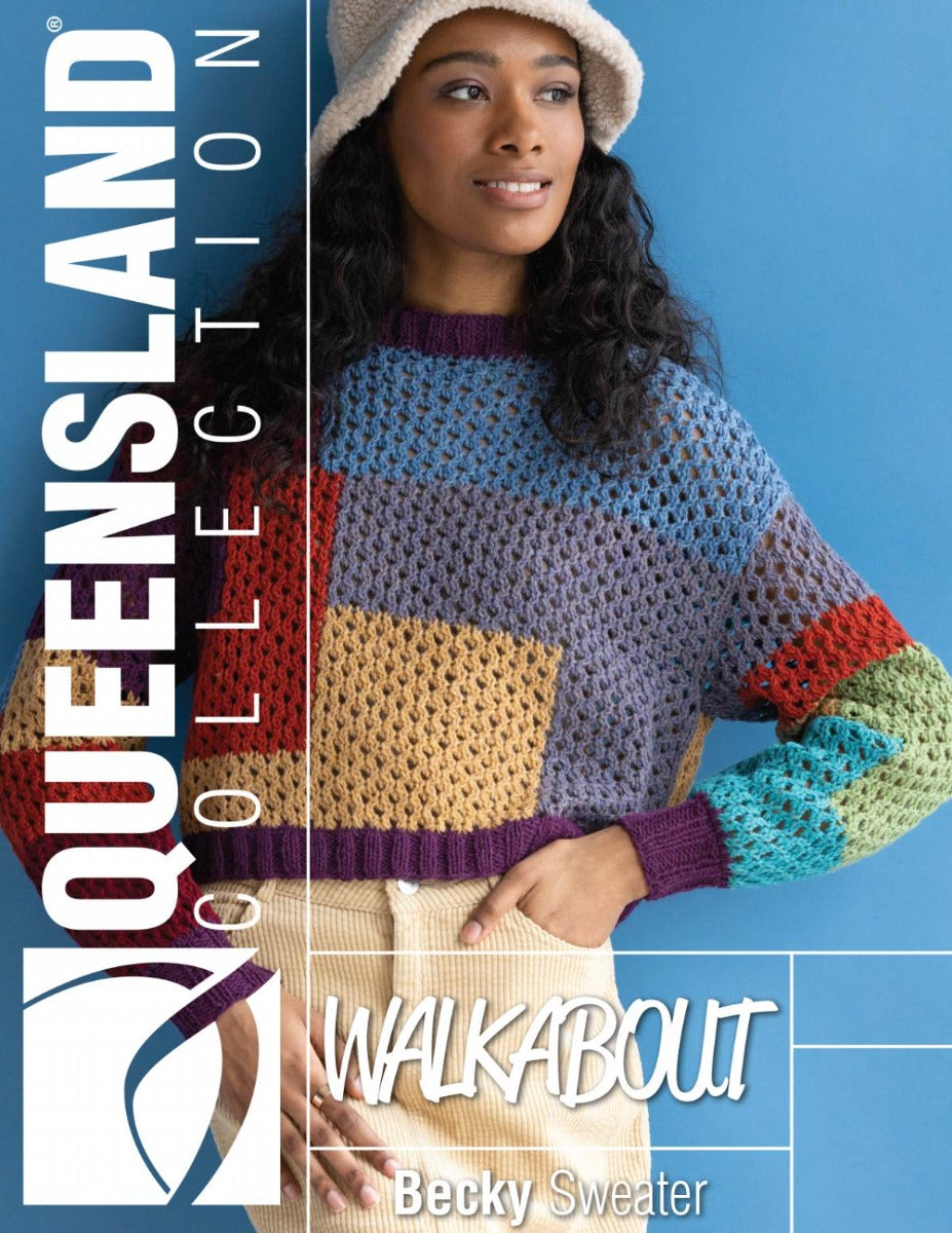 A Queensland Walkabout Pattern - Becky Sweater (PDF)