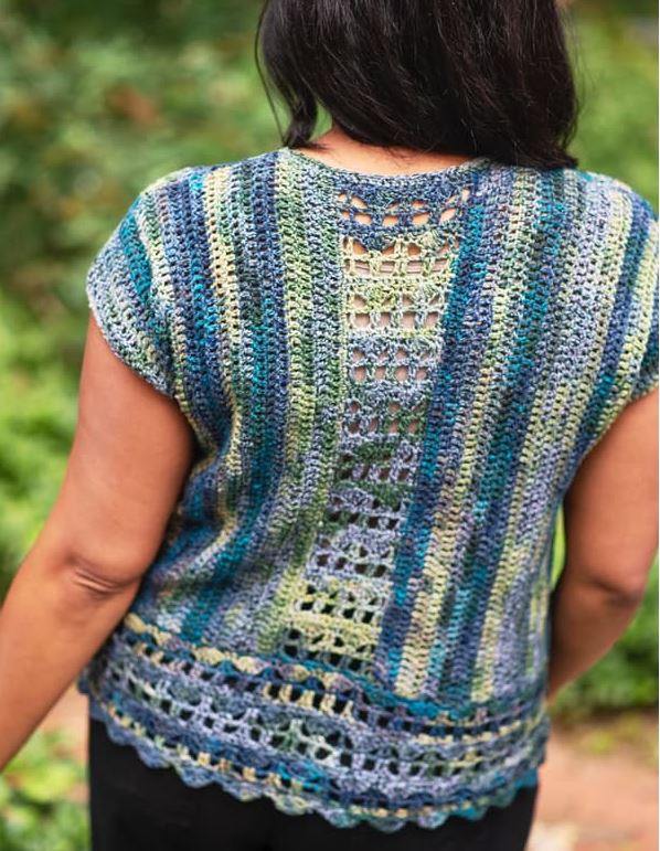 A Berroco Summer Sesame Crochet Pattern - Benedetta (PDF)